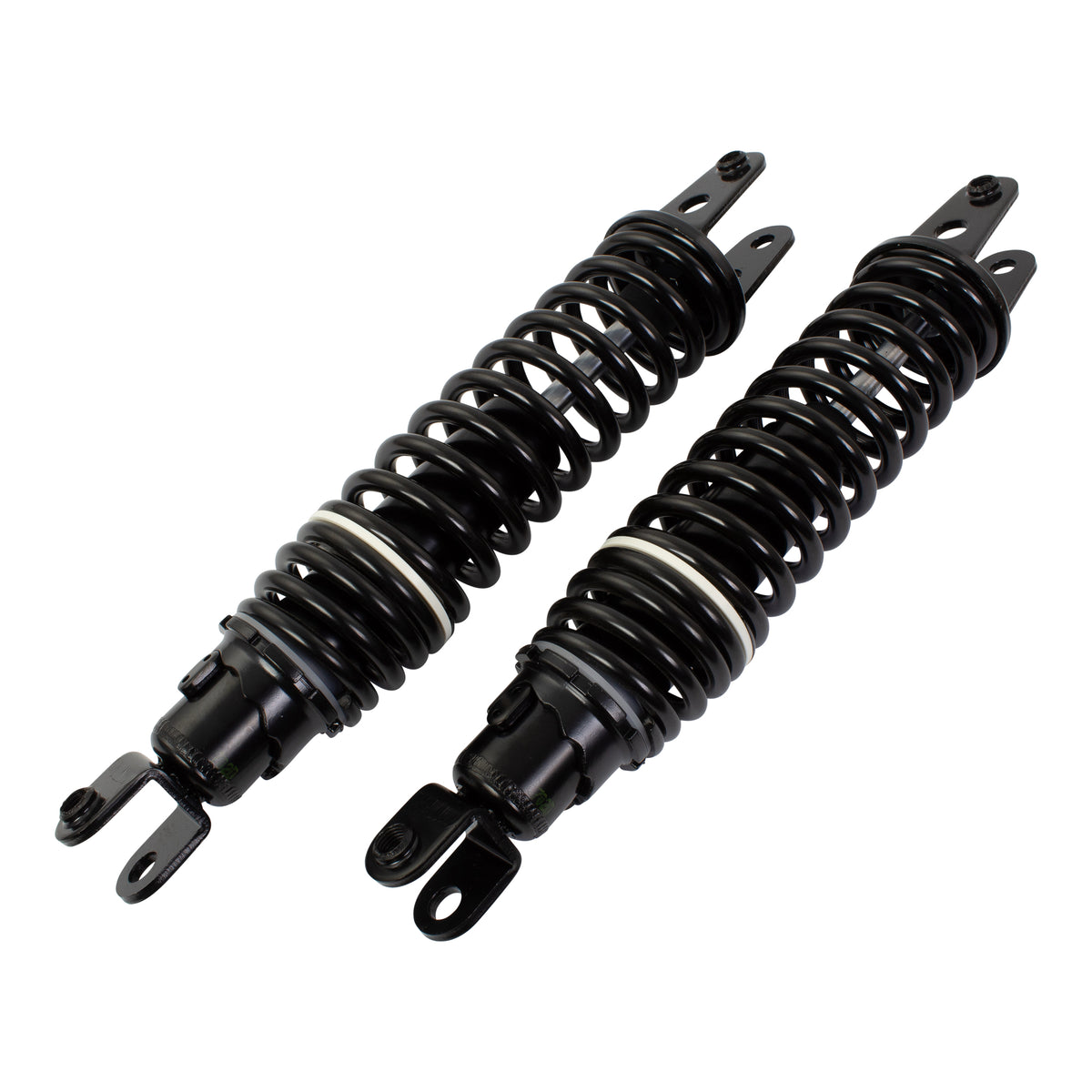 Bike It 325mm Fork-to-Fork Black Twin Shock Absorbers Universal Fit