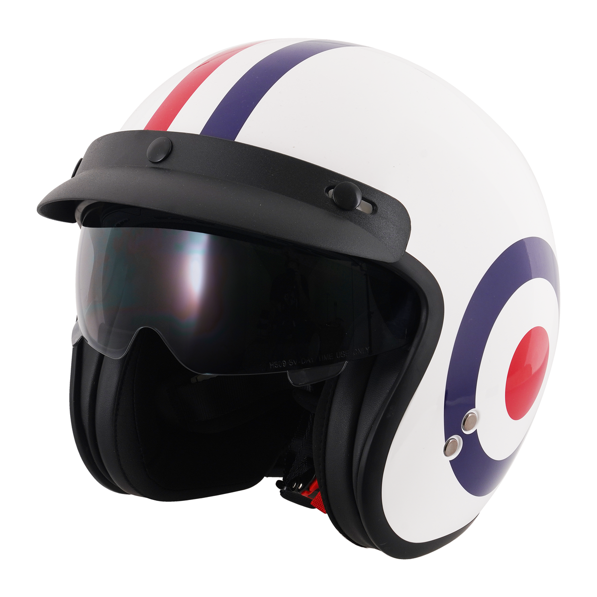 Stealth Open Face Helmet - Roundel (Small - XXL)