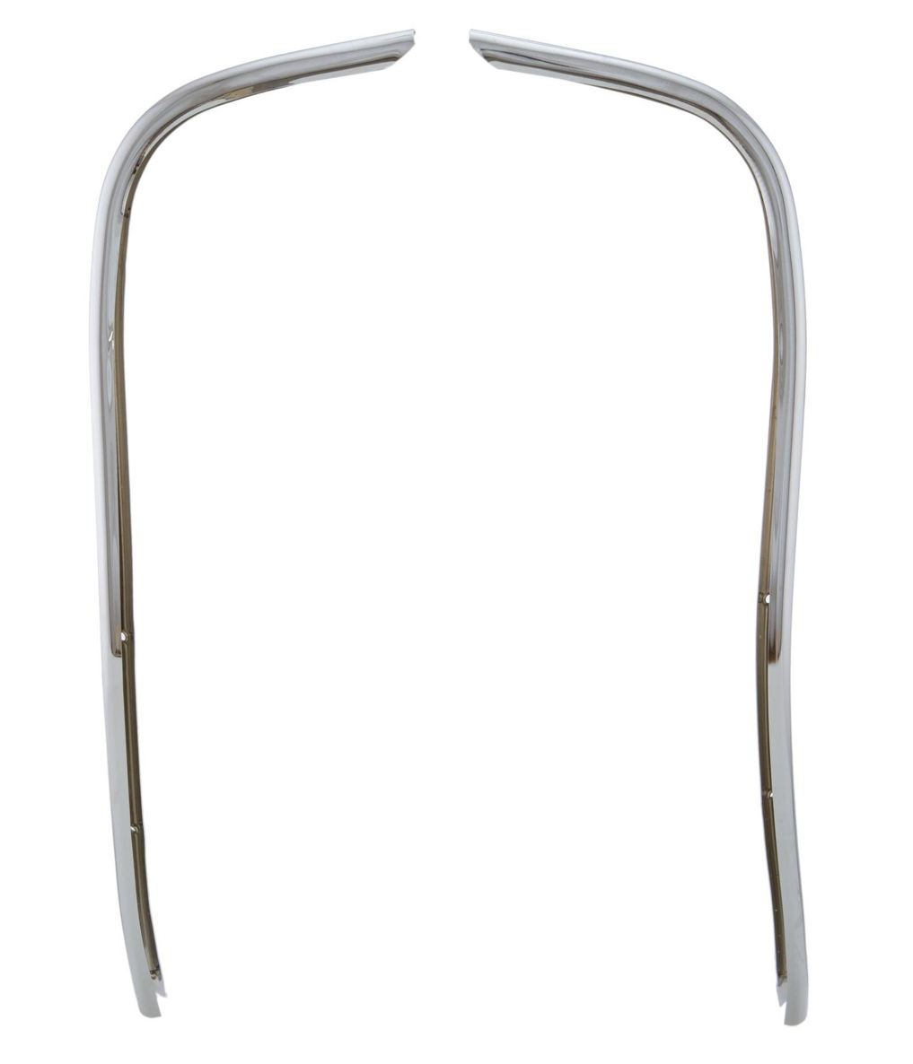 Lambretta Series 3 Li GP DL SX TV Leg Shield Beading Chrome Cuppini