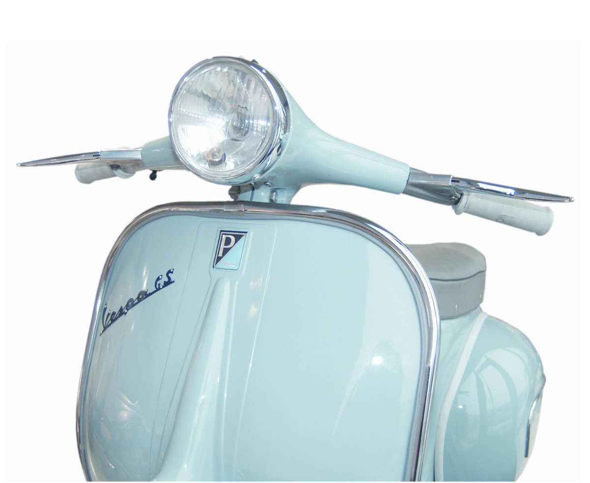 Vespa GS160 Leg Shield Beading Chrome