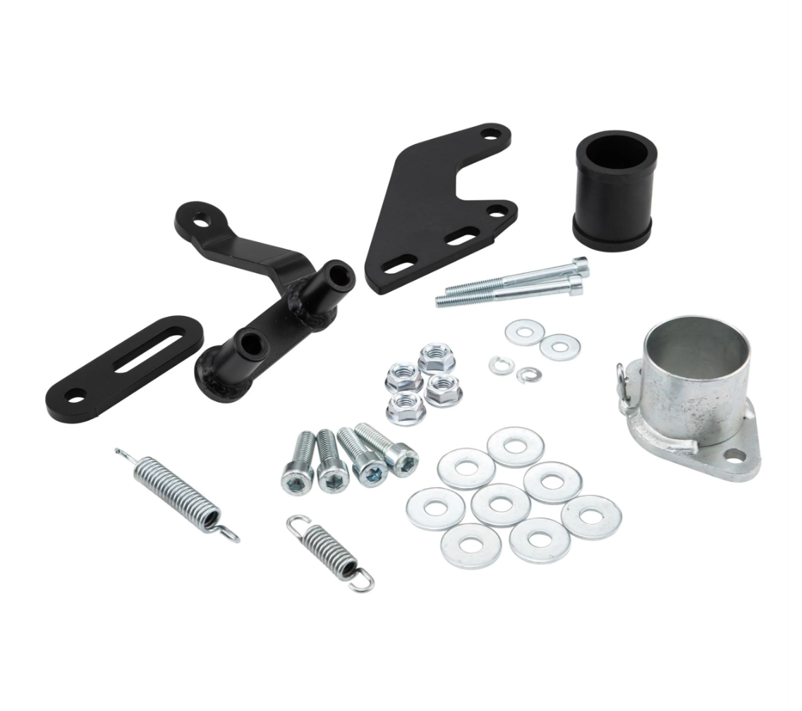 Lambretta Series 1 2 3 Li GP SX TV NK RB20 RB22 RB25 AF Rayspeed Tornado Racing Exhaust - Black