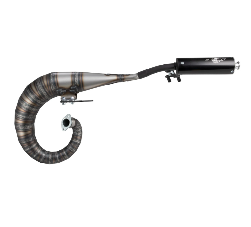 Lambretta Series 1 2 3 Li GP SX TV NK RB20 RB22 RB25 AF Rayspeed Tornado Racing Exhaust - Bare