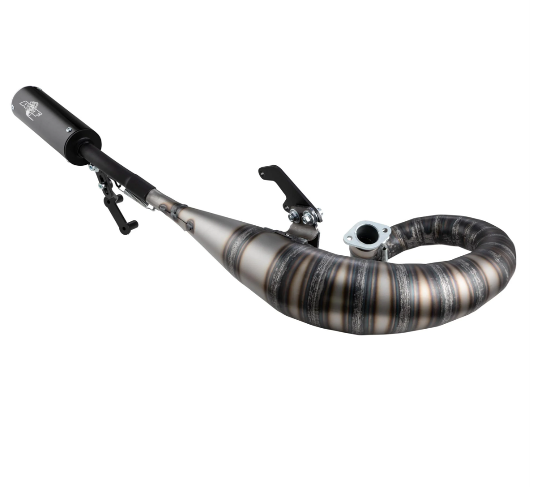 Lambretta Series 1 2 3 Li GP SX TV NK RB20 RB22 RB25 AF Rayspeed Tornado Racing Exhaust - Bare