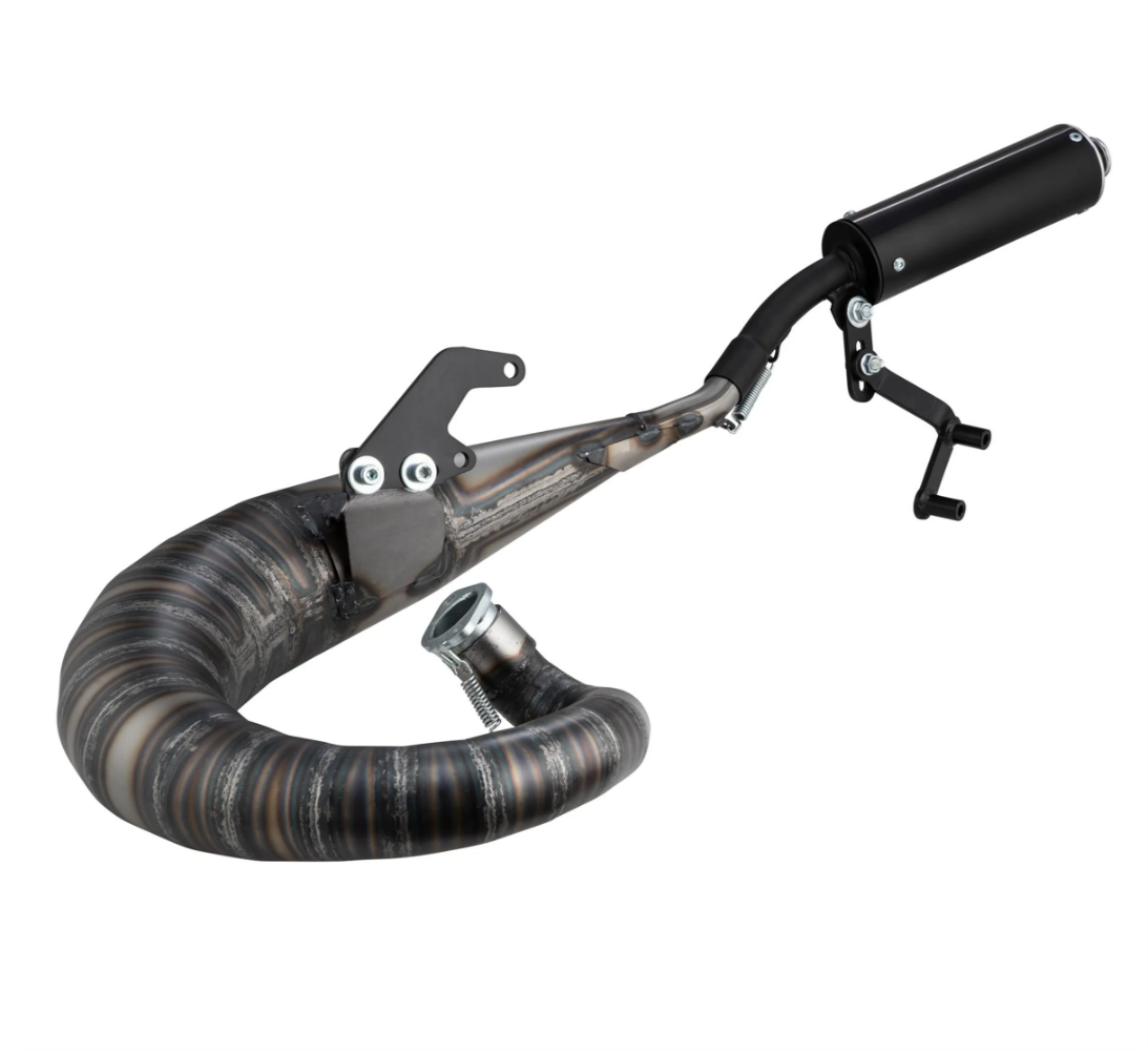 Lambretta Series 1 2 3 Li GP SX TV NK RB20 RB22 RB25 AF Rayspeed Tornado Racing Exhaust - Bare