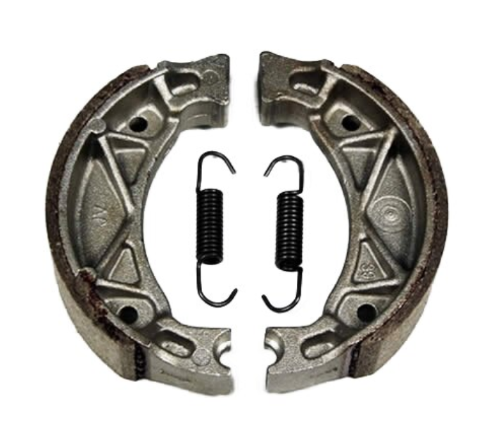 Yamaha XC XCK Cygnus MBK Flame Rear Brake Shoes 110mm x 25mm - Beedspeed