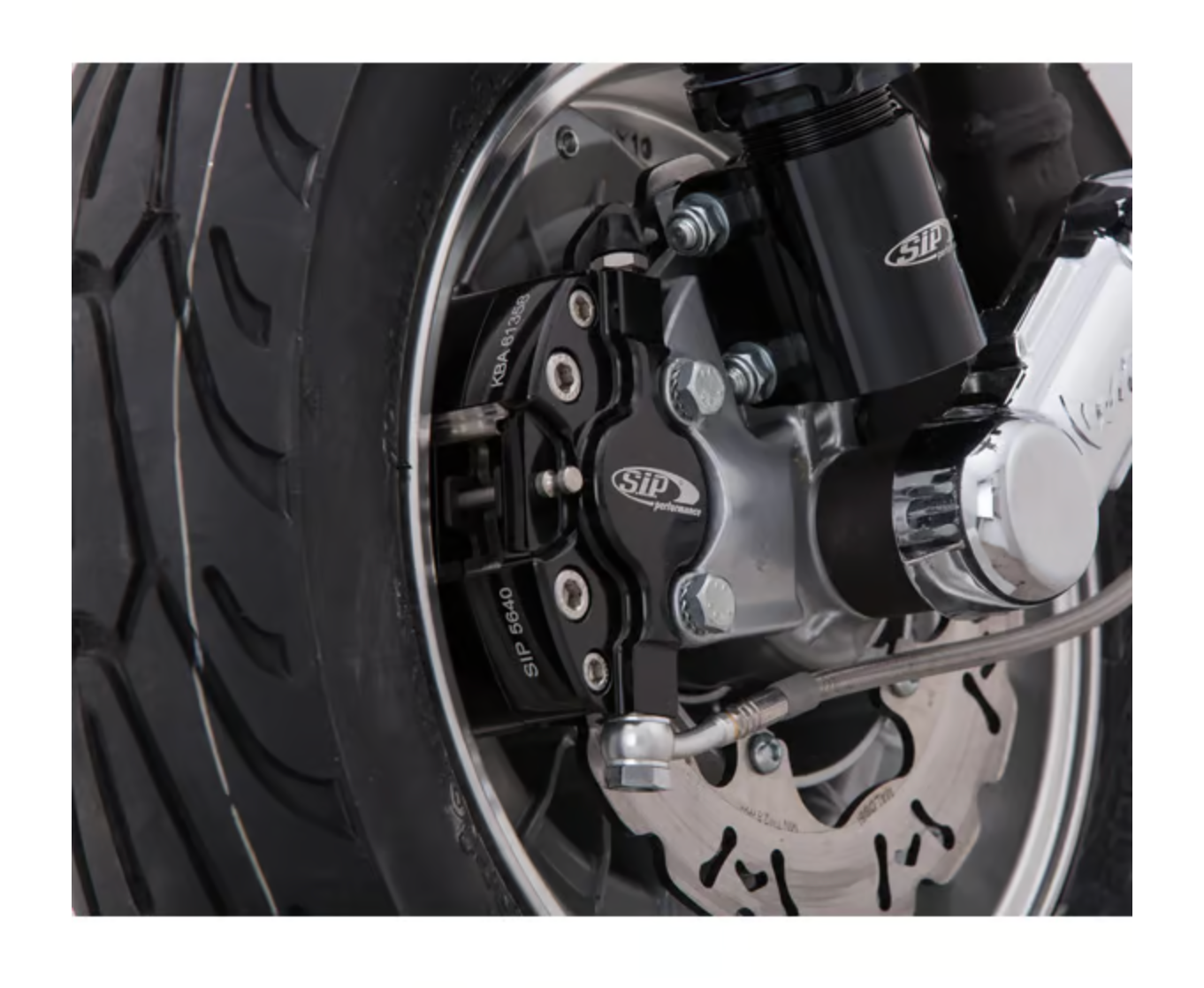 Vespa PX PE EFL MY Disc T5 SIP Performance 2.0 Front Shock Absorber - Black