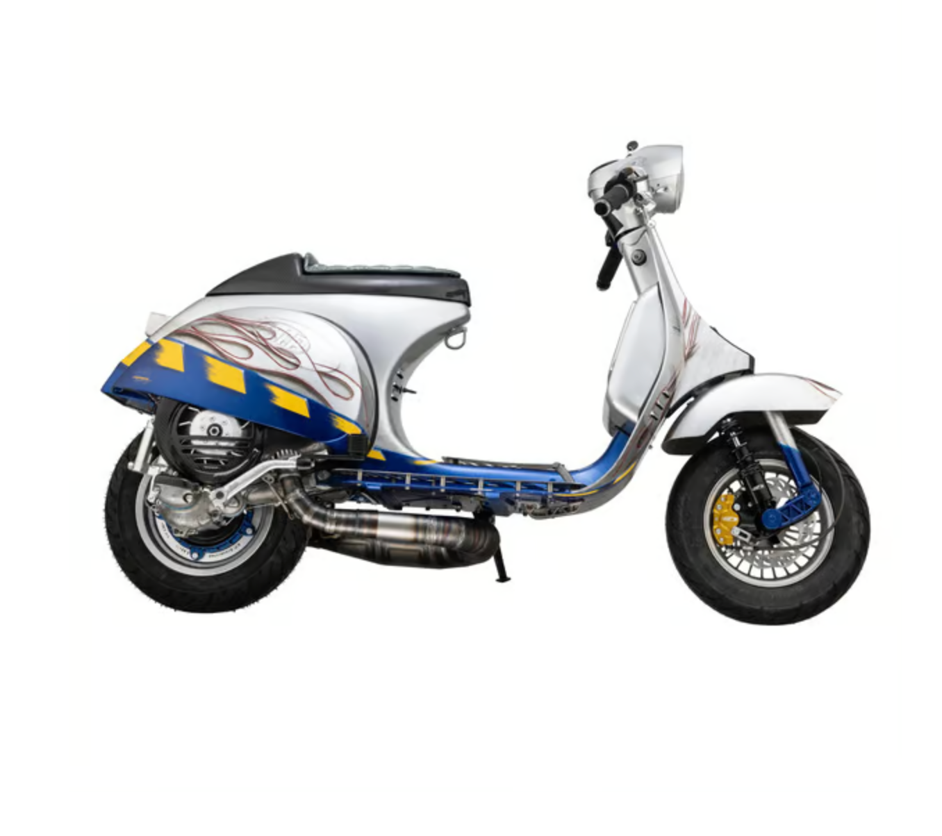 Vespa PX PE EFL MY Disc T5 SIP Performance 2.0 Front Shock Absorber - Black