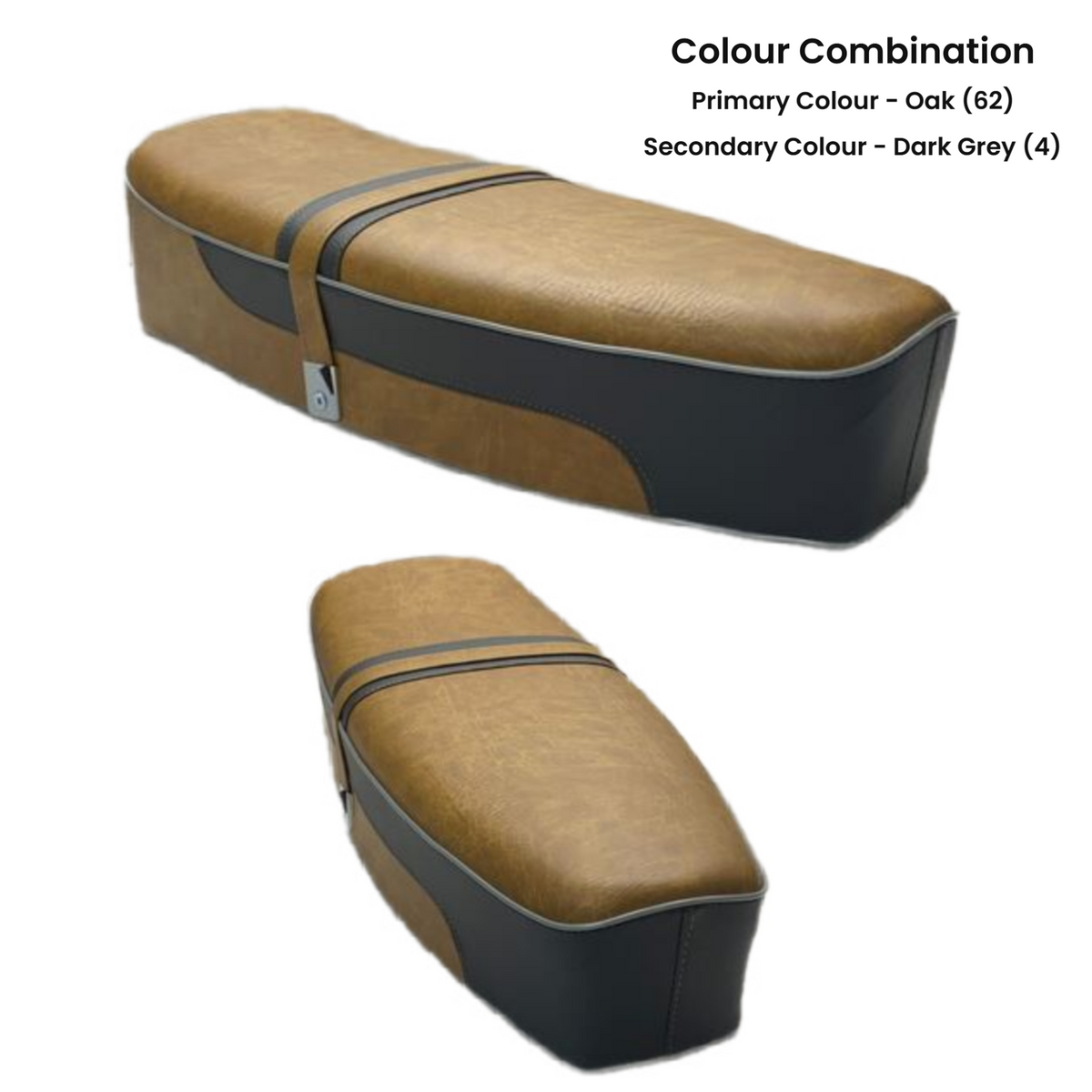 Vespa PX PE EFL Disc T5 Classic Seat - 2 Colours - Custom Made to Order