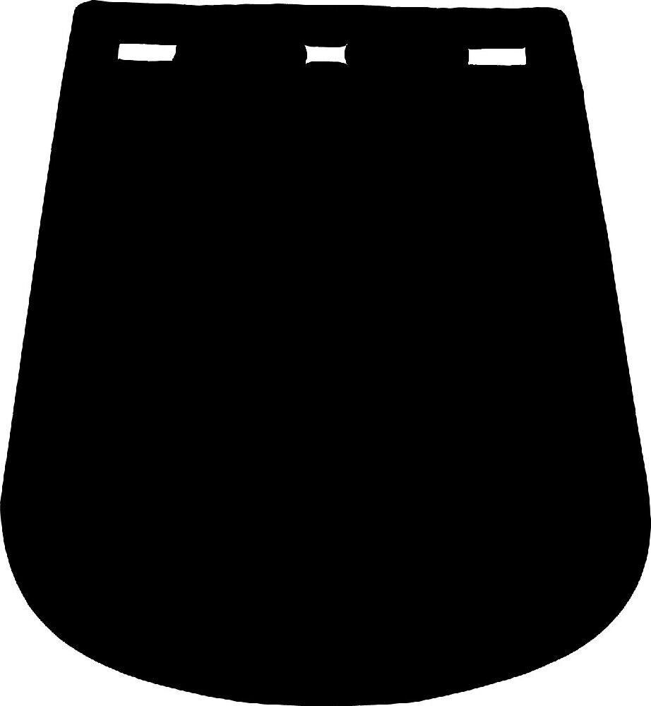 Vespa Lambretta Scooter Motorbike Mudflap Small Blank 120mm x 165mm