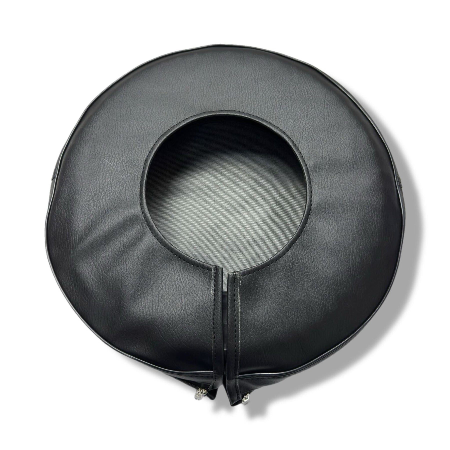 Vespa Lambretta Scooter 10" Spare Wheel Cover with Pocket - Black