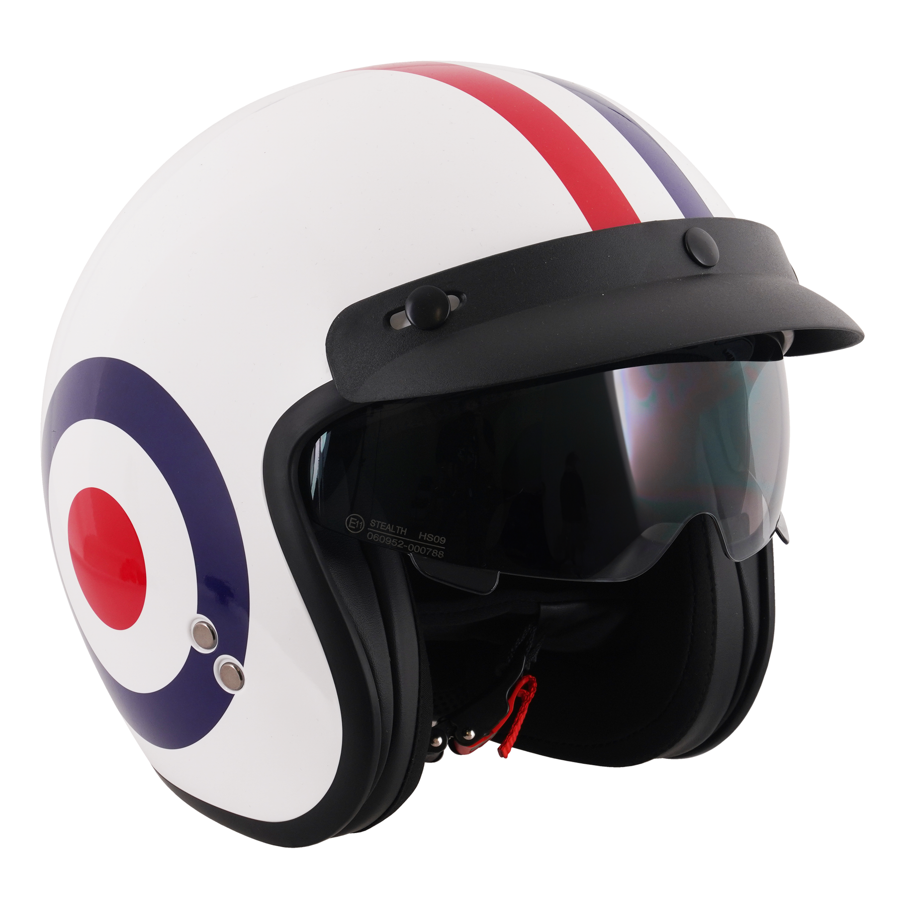 Stealth Open Face Helmet - Roundel (Small - XXL)