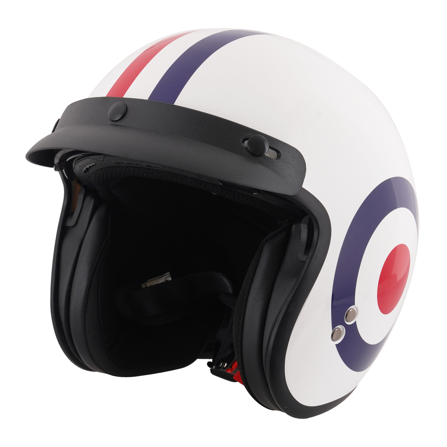 Stealth Open Face Helmet - Roundel (Small - XXL)