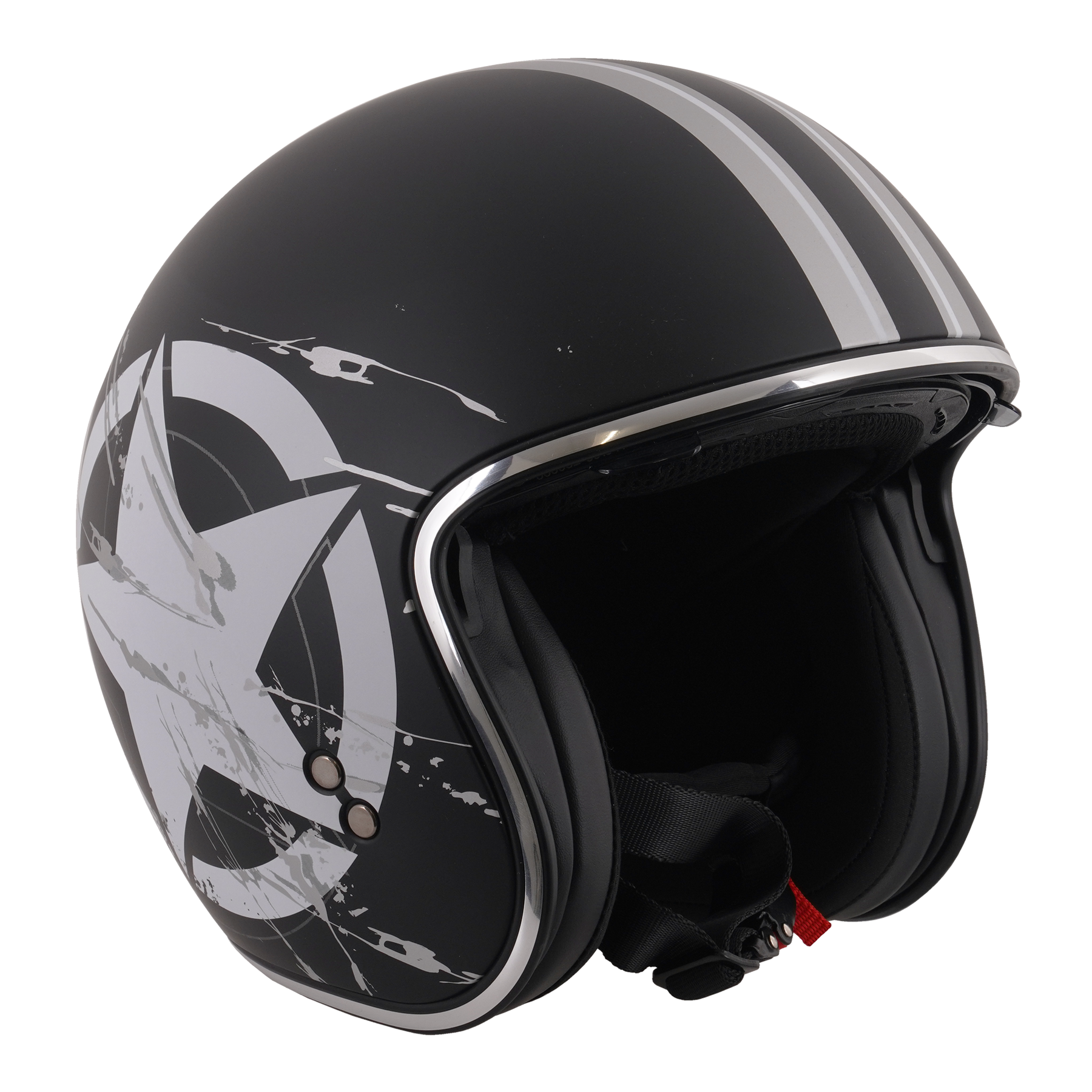 Stealth Open Face Helmet - Star Rider (Small - XXL)