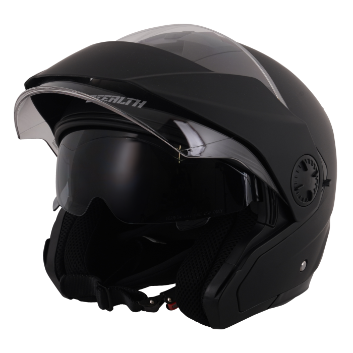 Stealth Metro Open Face Helmet - Matt Black