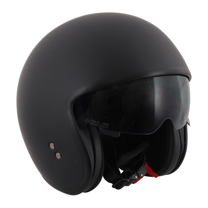 Stealth Open Face Helmet - Matt Black (Small - XXLarge)