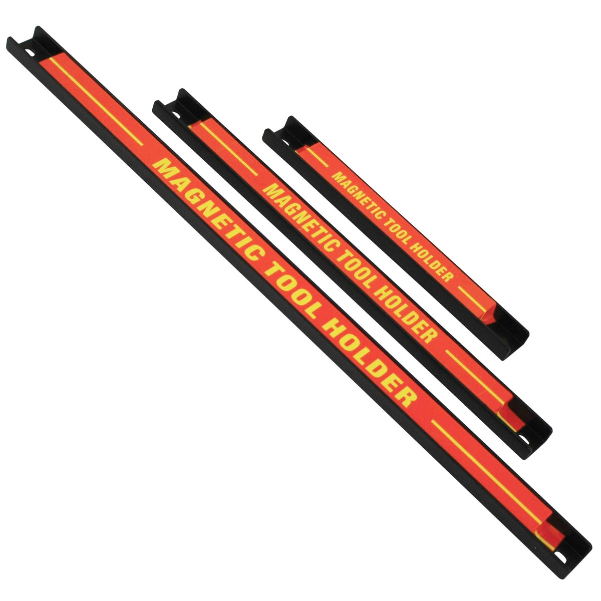 Bike It Magnetic Tool Holder Set 8in 12in 18in 3pc Workshop Garage