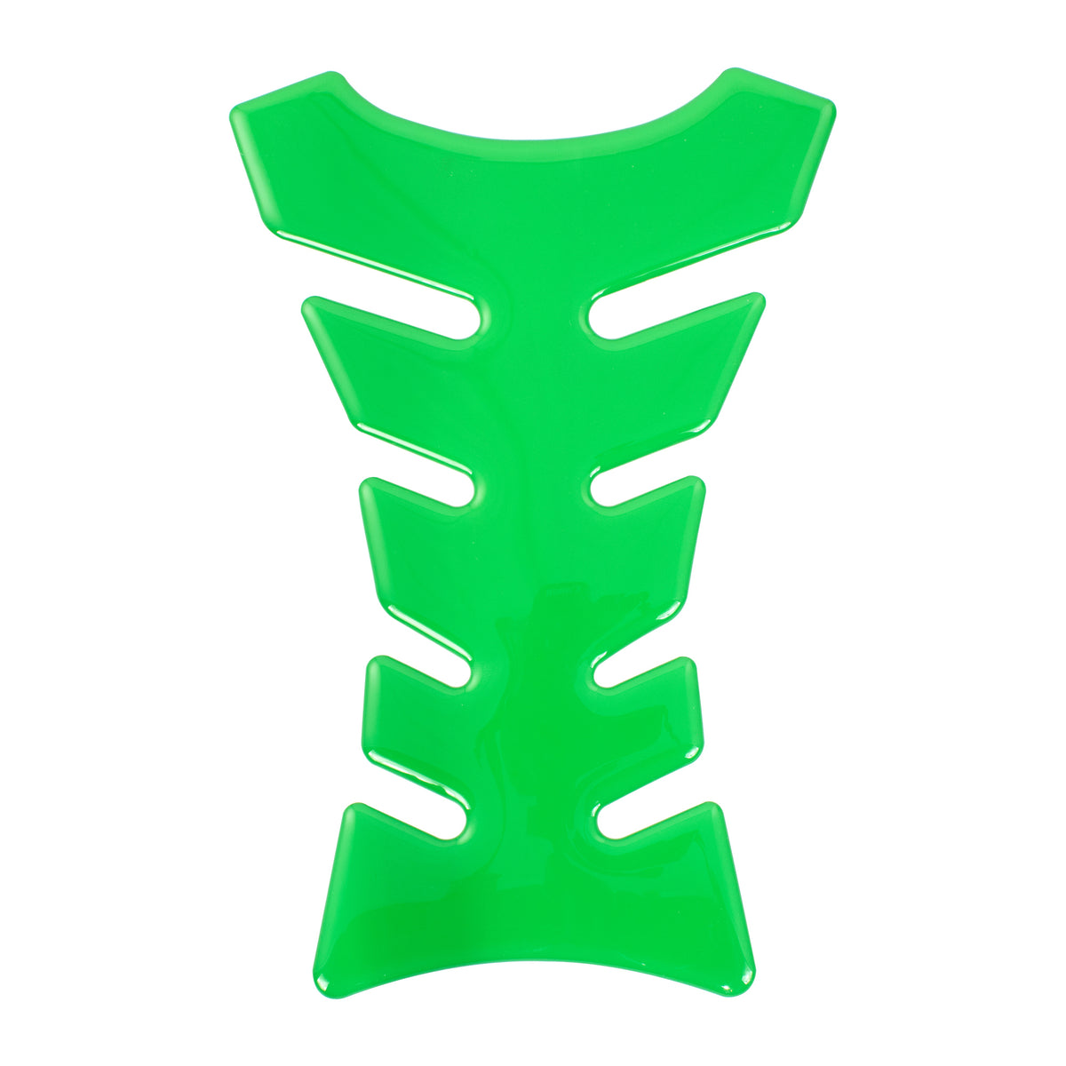 Bike It Green Spine Tank Pad Motorcycle Protector