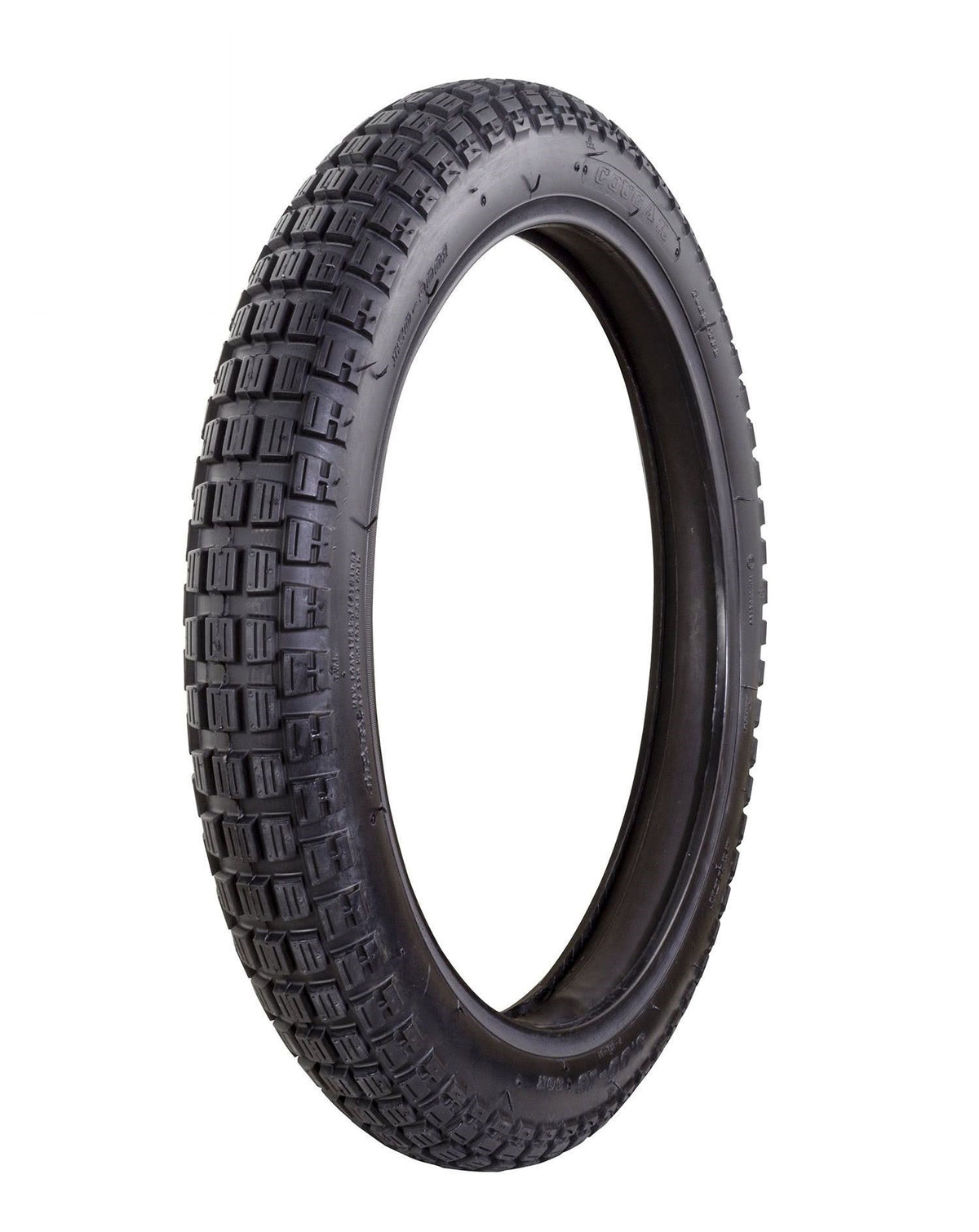 Cougar 300-18 E-marked Trail Tyre - F879 Tread Pattern - Beedspeed