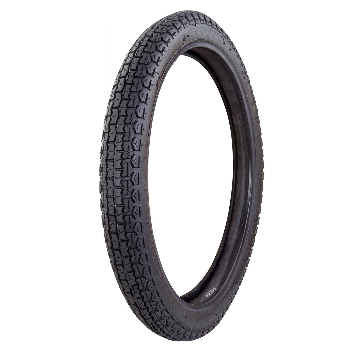 Cougar 250-17 Tubed Tyre - 874 Tread Pattern - Beedspeed