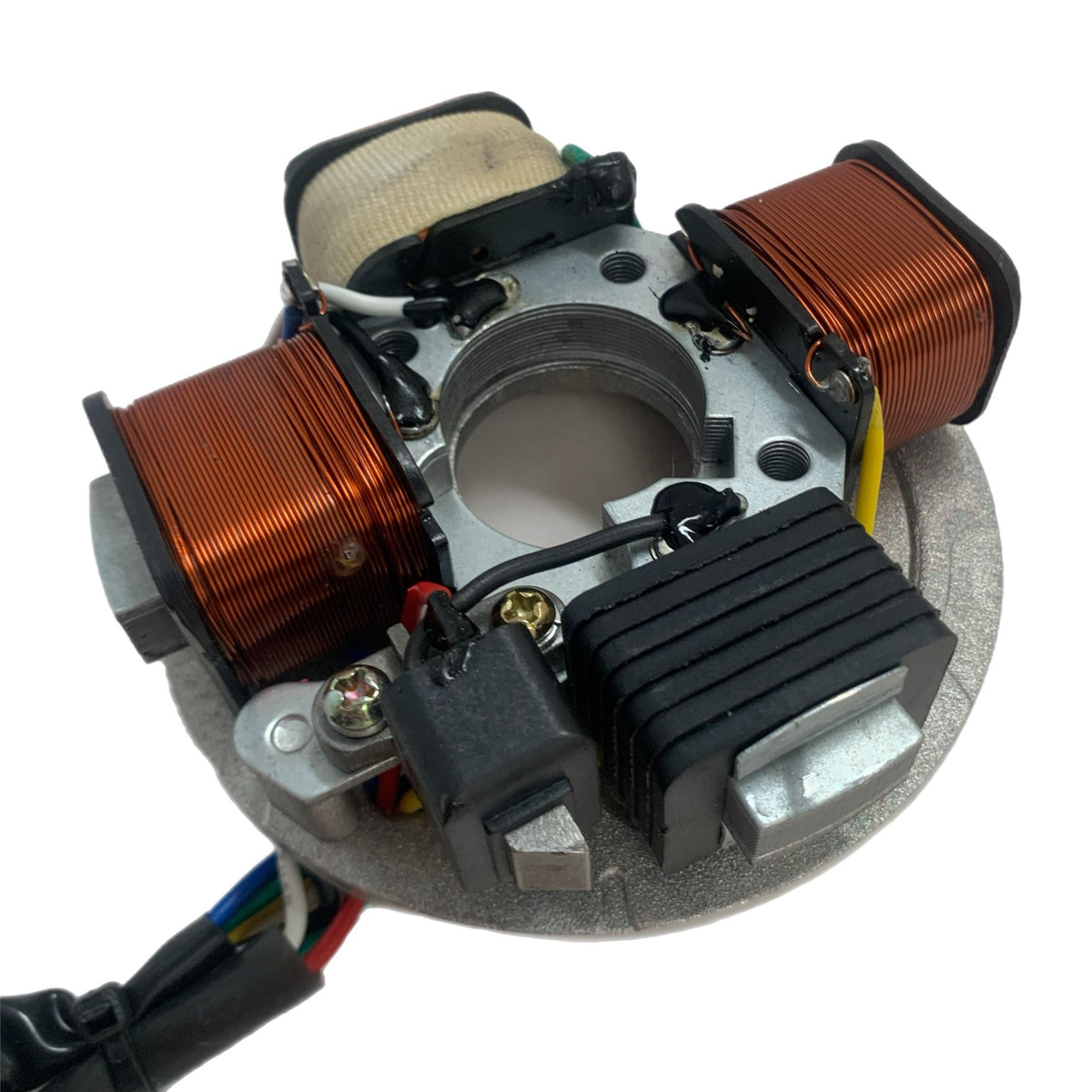 Vespa - Stator Plate - PK XL - 4 POLE - Mixed 6v / 12v AC