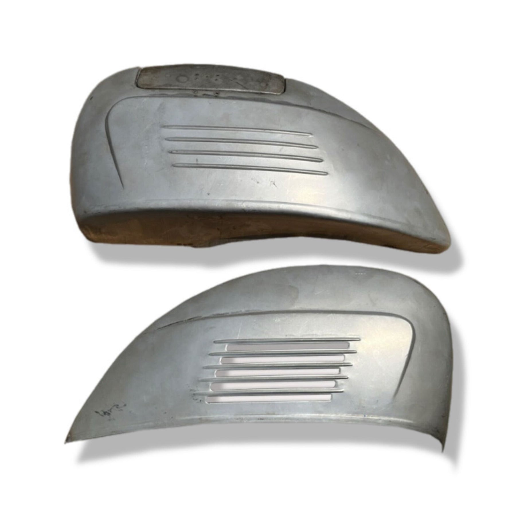 Vespa 125 150 Super VBC Side Panels (Pair) - Bare Metal