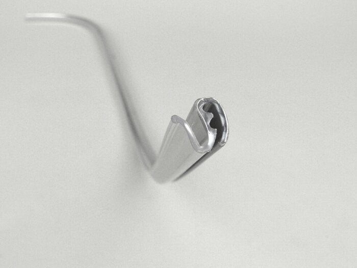 Vespa ET2 ET4 Leg Shield Beading Trim Left Hand Side Silver - Piaggio