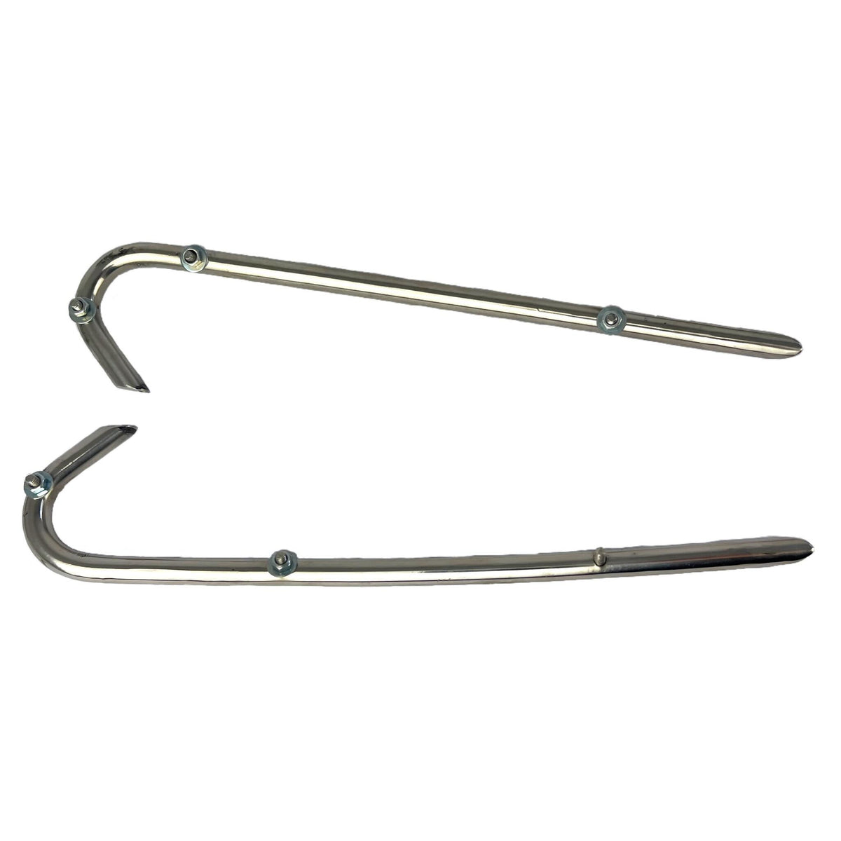 Vespa GS160 Front Mudguard Trim - Stainless Steel