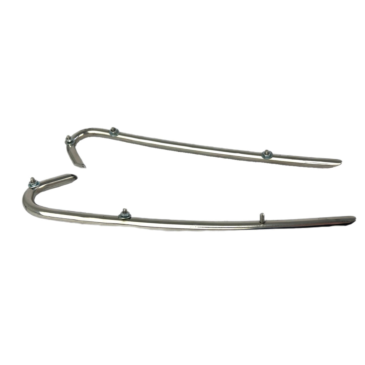 Vespa GS160 Front Mudguard Trim - Stainless Steel