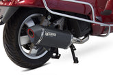 Vespa GTS 125 iGET (EURO 4) (2017–2019) SCORPION Exhaust Serket Full System – Black Ceramic