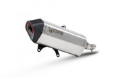 Vespa GTS 125 iGET (inc Super) (Euro 5) (2020-2024) SCORPION Exhaust Serket Slip On – Brushed Stainless Steel