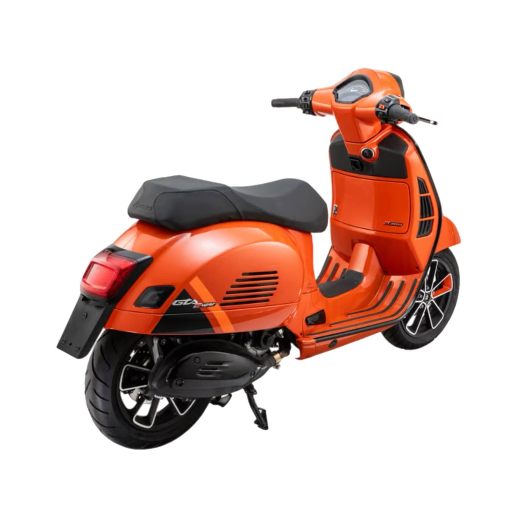 Vespa GTS GTV GT60 GT/L 125-300cc Dual Sport Seat - NISA - Black / Black