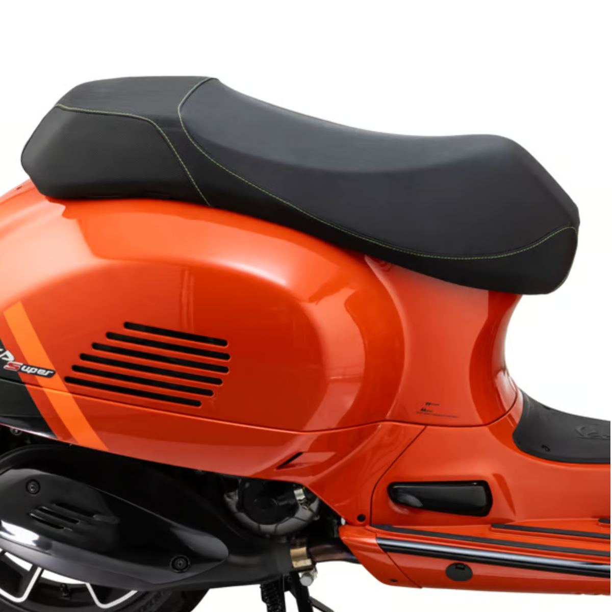 Vespa GTS GTV GT60 GT/L 125-300cc Dual Sport Seat - NISA - Black / Green