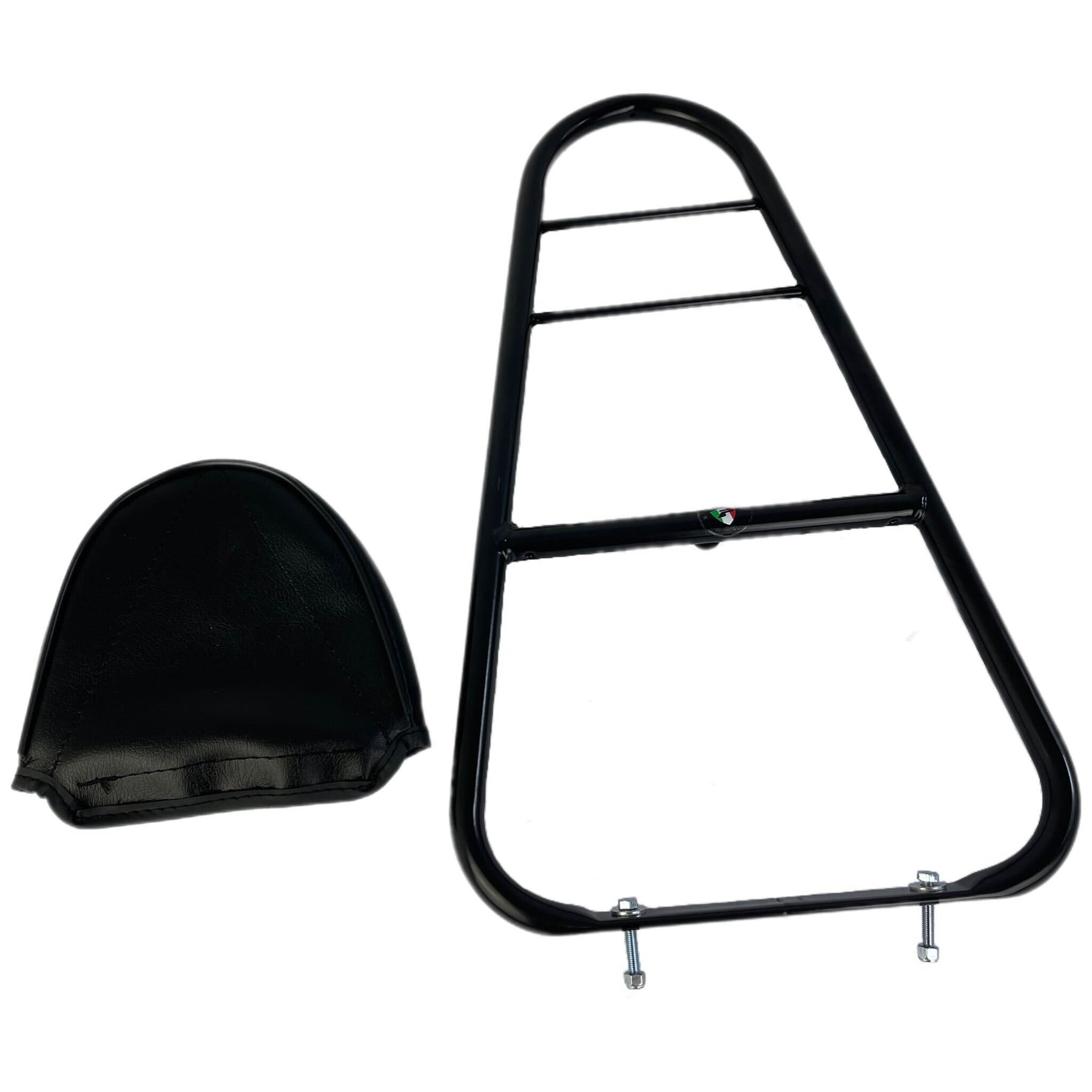 Vespa GTS GTV ET2 ET4 Rear Backrest - Black