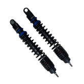 Vespa GTS GTV GT GTL 125-310cc POLINI Sport Rear Shock Absorber Set - Black/Blue
