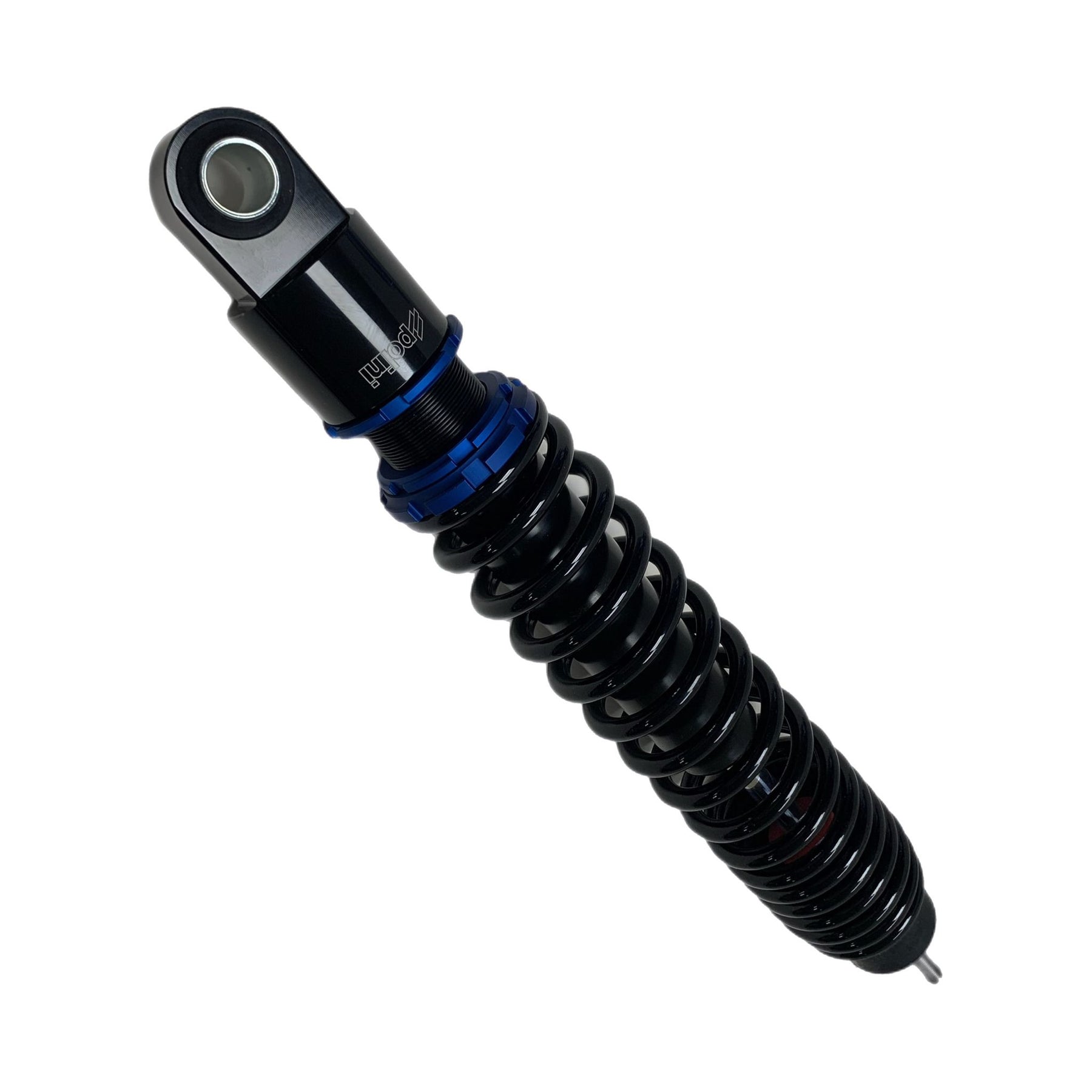 Vespa GTS GTV GT GTL 125-310cc POLINI Sport Rear Shock Absorber Set - Black/Blue