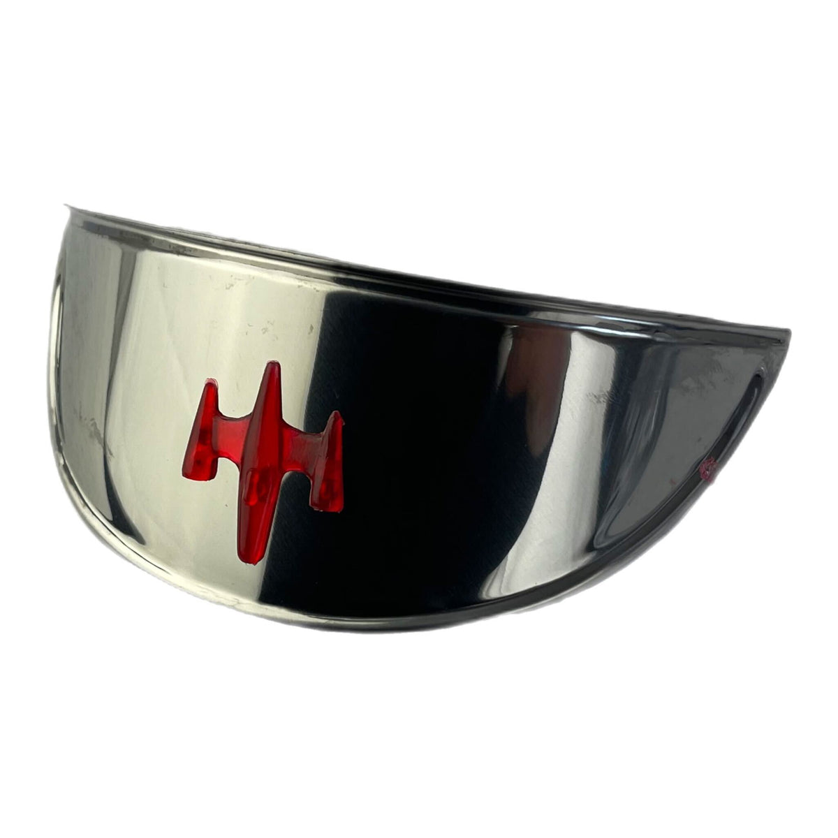 Vespa PX PE PK Headlight Peak Chrome Red Trim 130mm