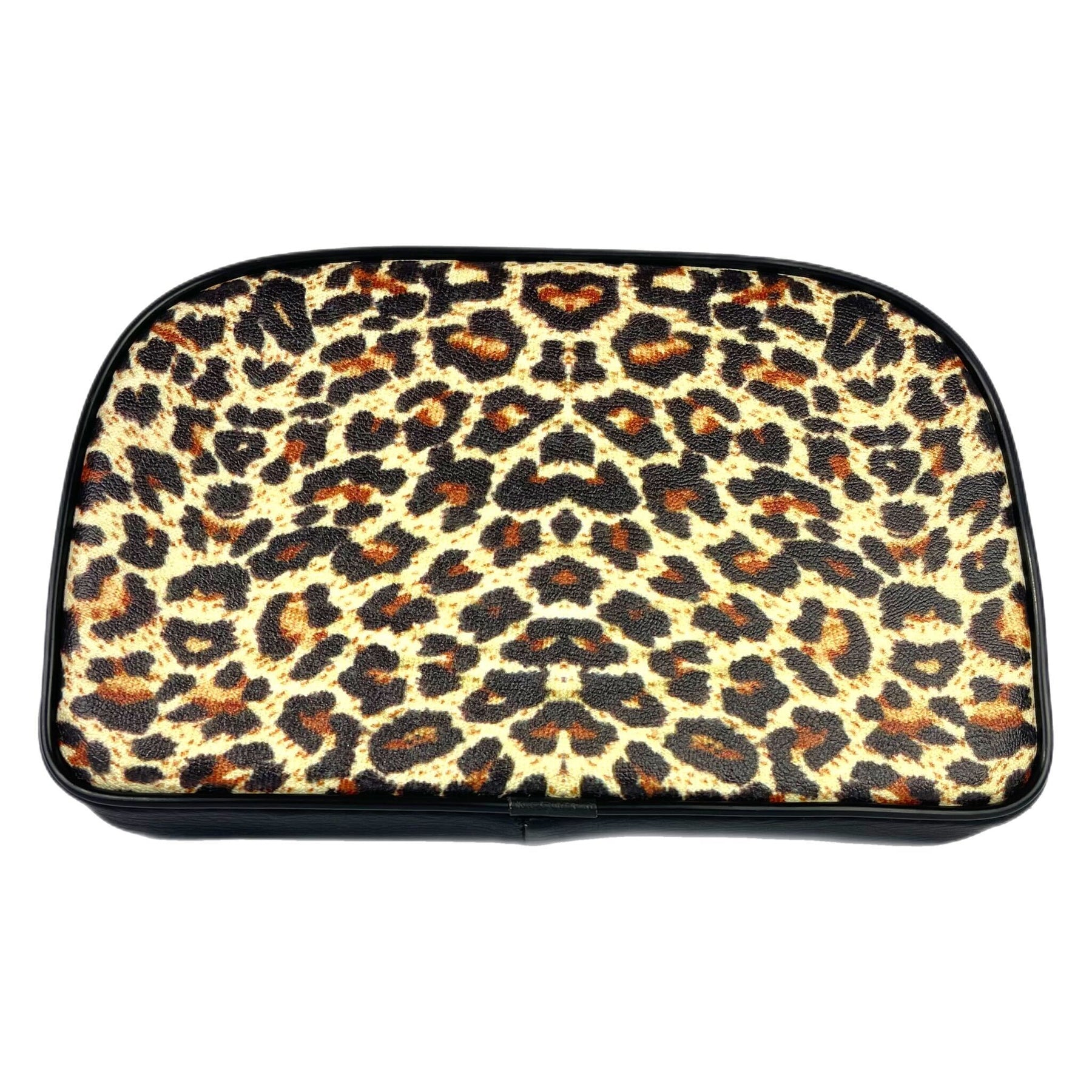 Vespa Lambretta Replacement Backrest Pad For 4 in 1 Stainless Carriers - Leopard Print