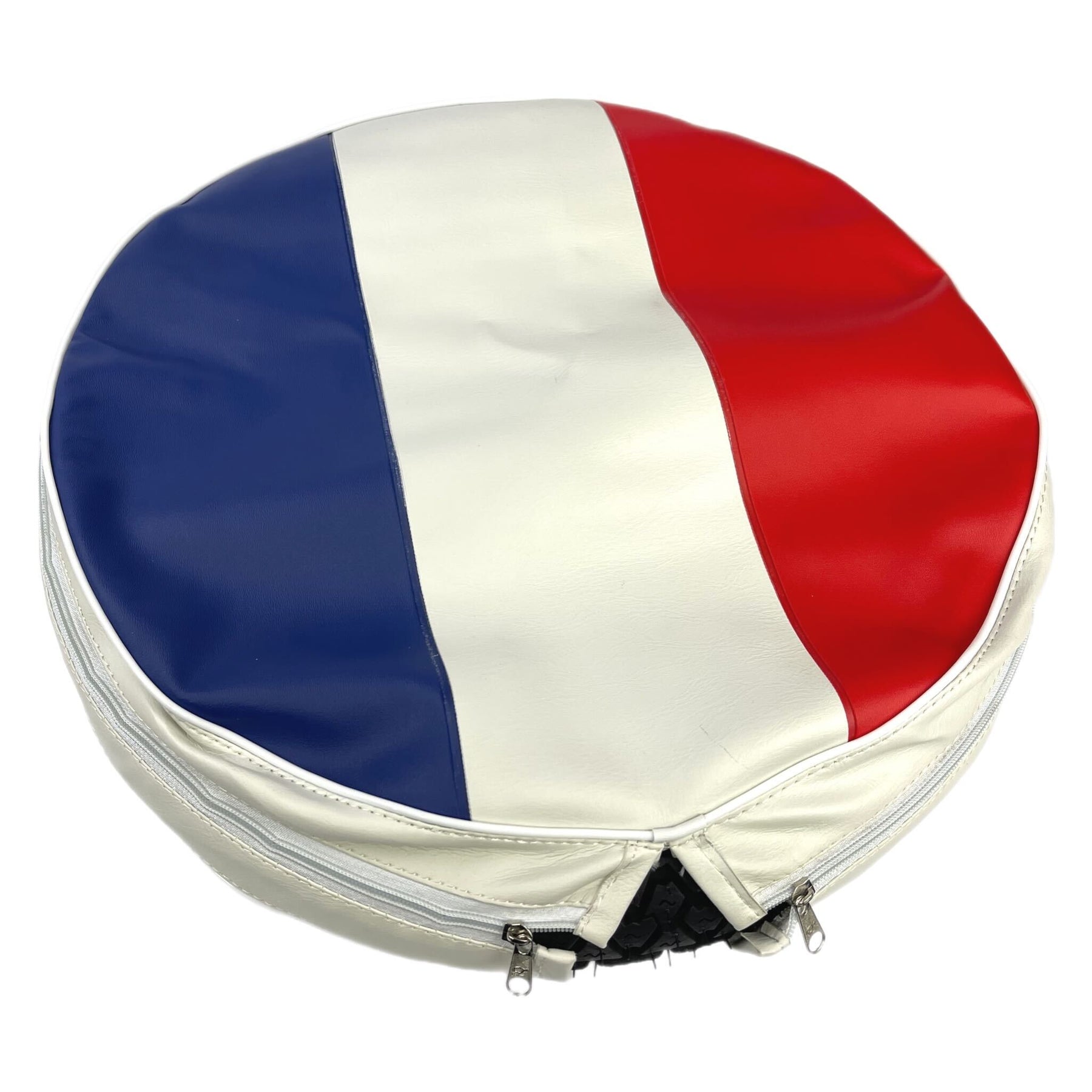 Vespa Lambretta Scooter 10" 350 x10 Spare Wheel Cover France French Flag