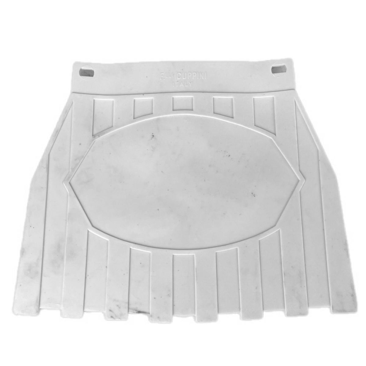 Vespa Lambretta Scooter Royal Alloy Scomadi Europa Mudflap White