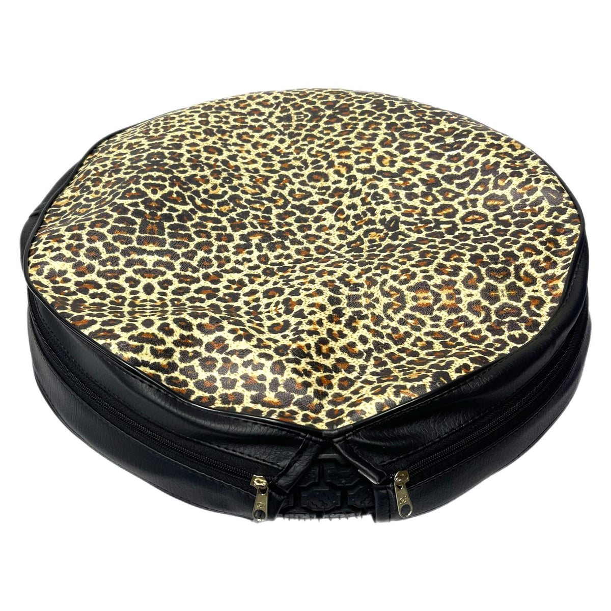 Vespa Lambretta Scooter Spare Wheel Cover 10" - Leopard Print