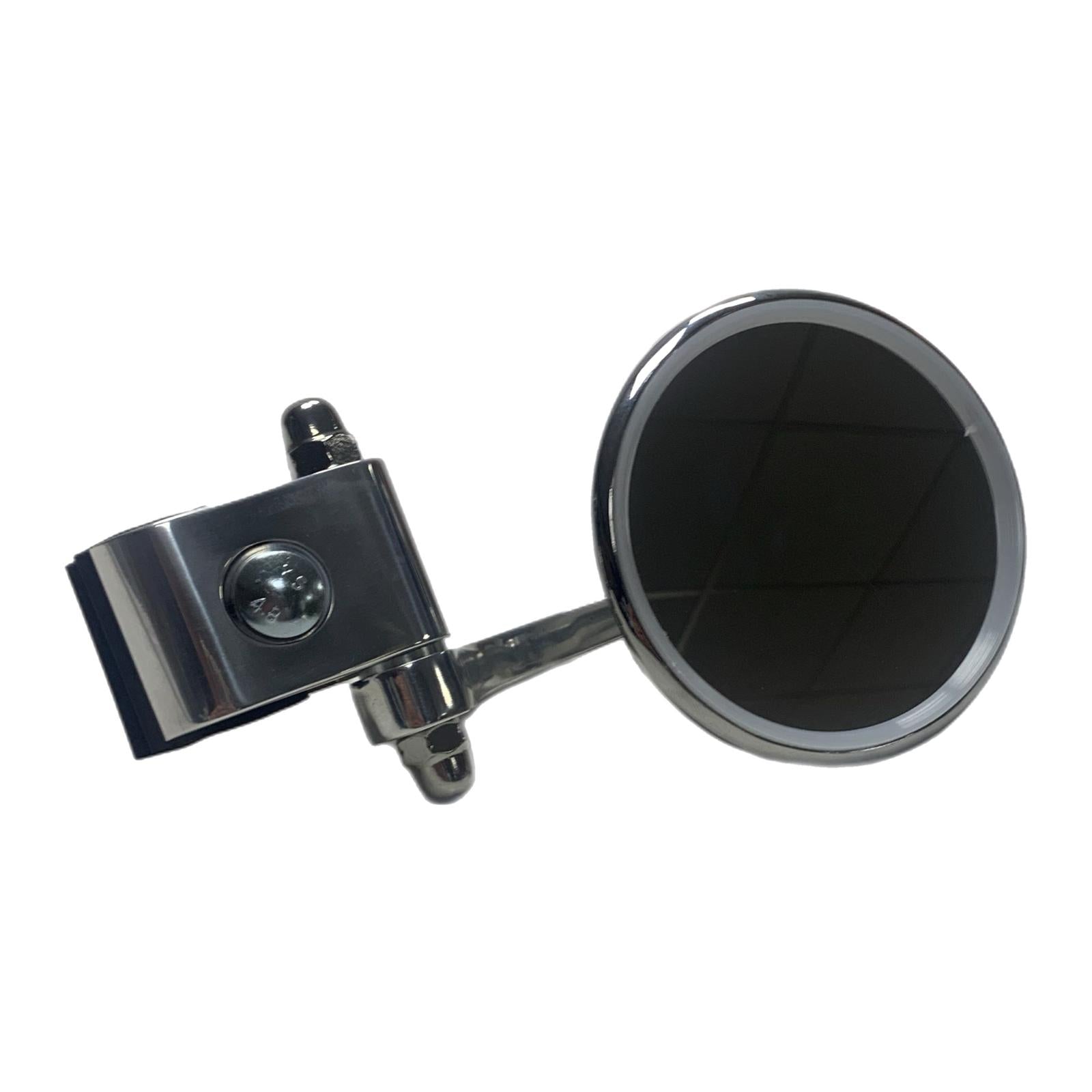 Vespa Lambretta Scooter Royal Alloy Scomadi Stadium Legshield Mirror Folding Type Round - Pair