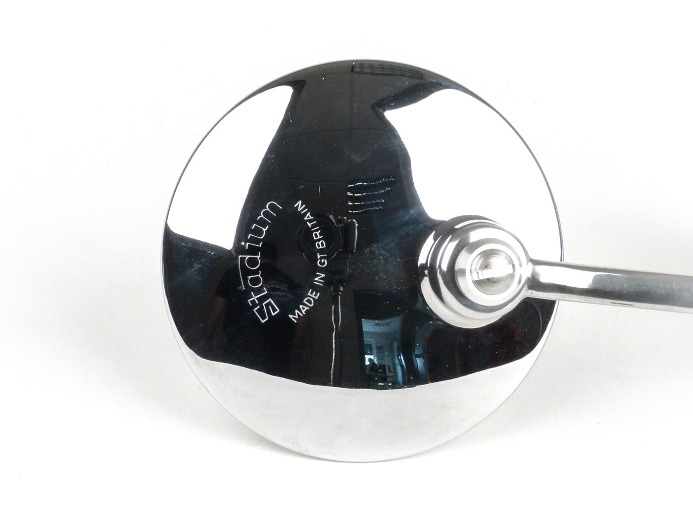 Vespa Lambretta Scooter Royal Alloy Scomadi Stadium Legshield Mirror Folding Type Round - Right Hand