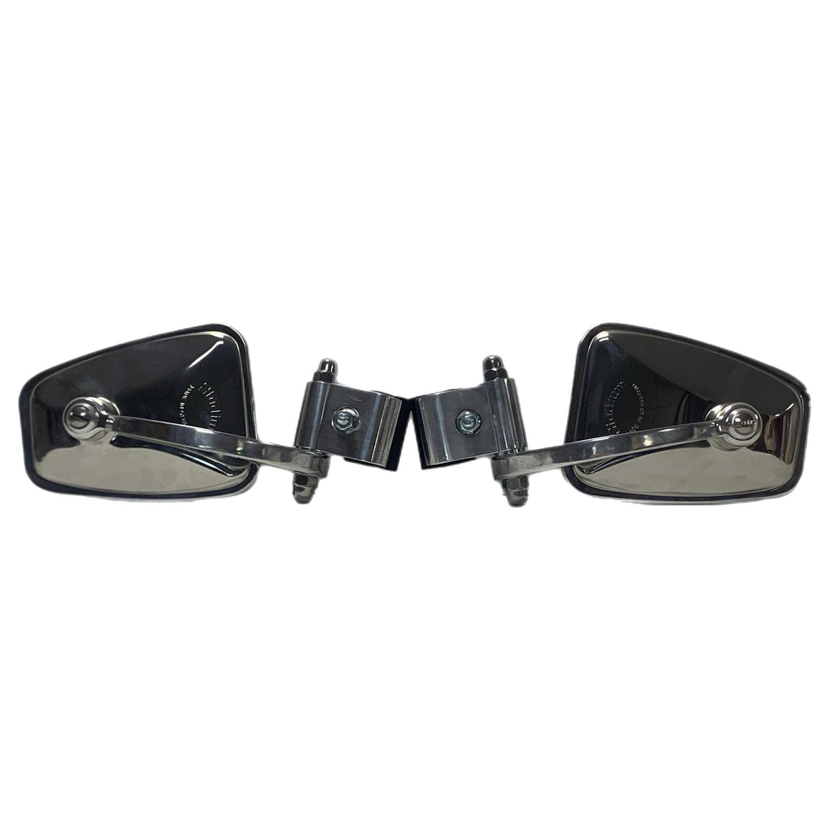 Vespa Lambretta Scooter Royal Alloy Scomadi Stadium Legshield Mirror Folding Type Stadium - Pair