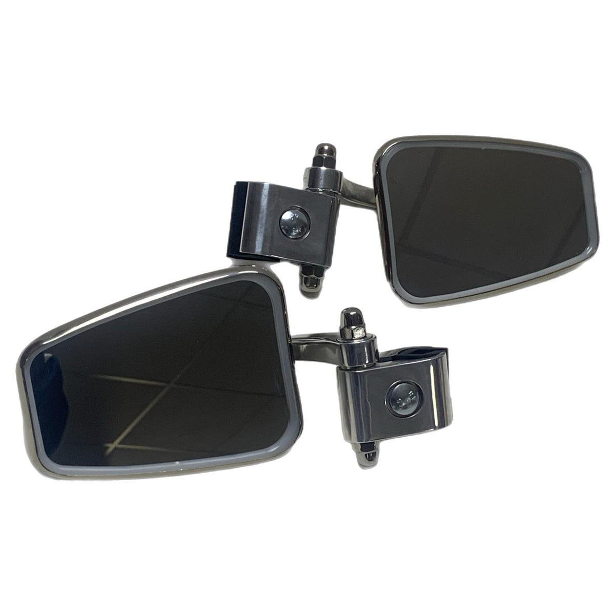 Vespa Lambretta Scooter Royal Alloy Scomadi Stadium Legshield Mirror Folding Type Stadium - Pair