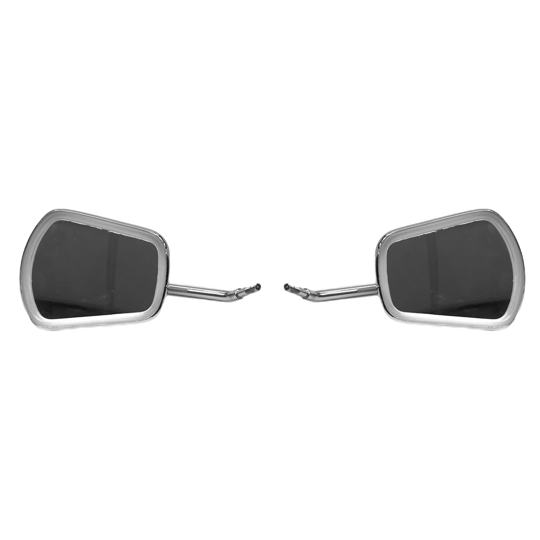 Vespa Lambretta Scooter Scomadi Royal Alloy Clamp On Stadium Mirrors - Pair