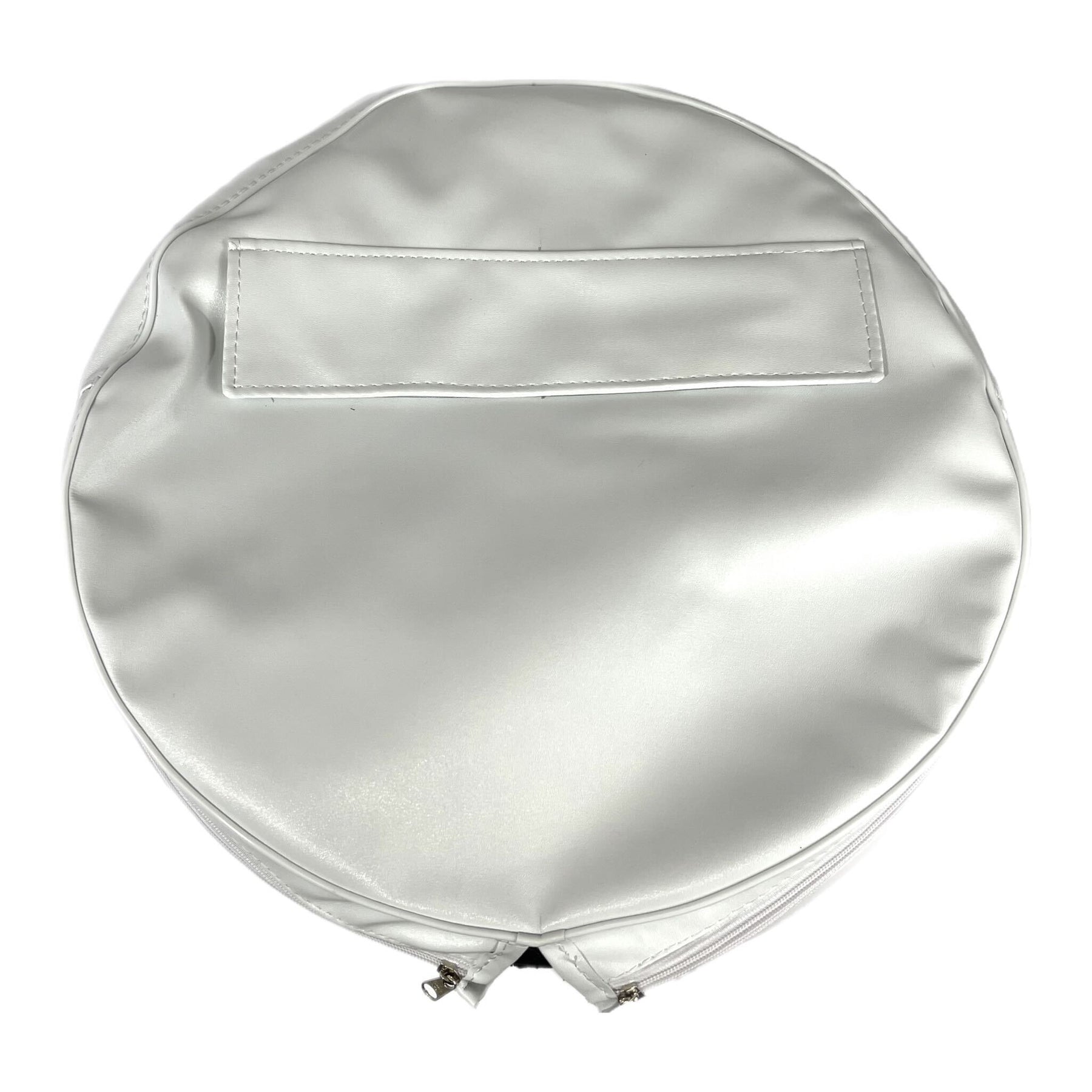 Vespa Lambretta Scooter White Spare Wheel Cover with Pocket 10" - White