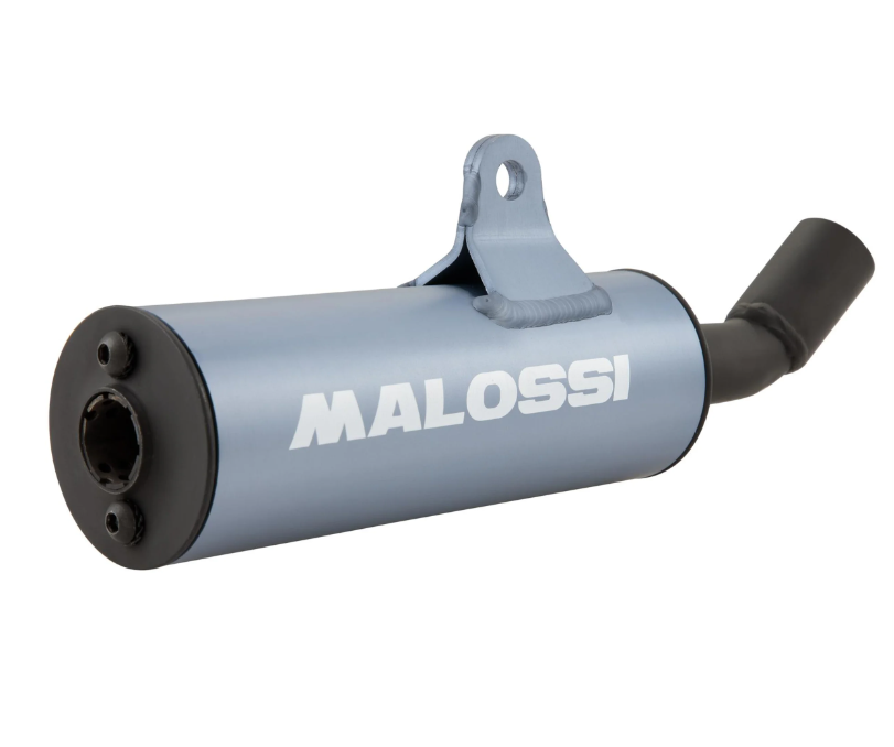 Vespa P200E PX200 Rally 200 MALOSSI Power Racing Exhaust Black Sound