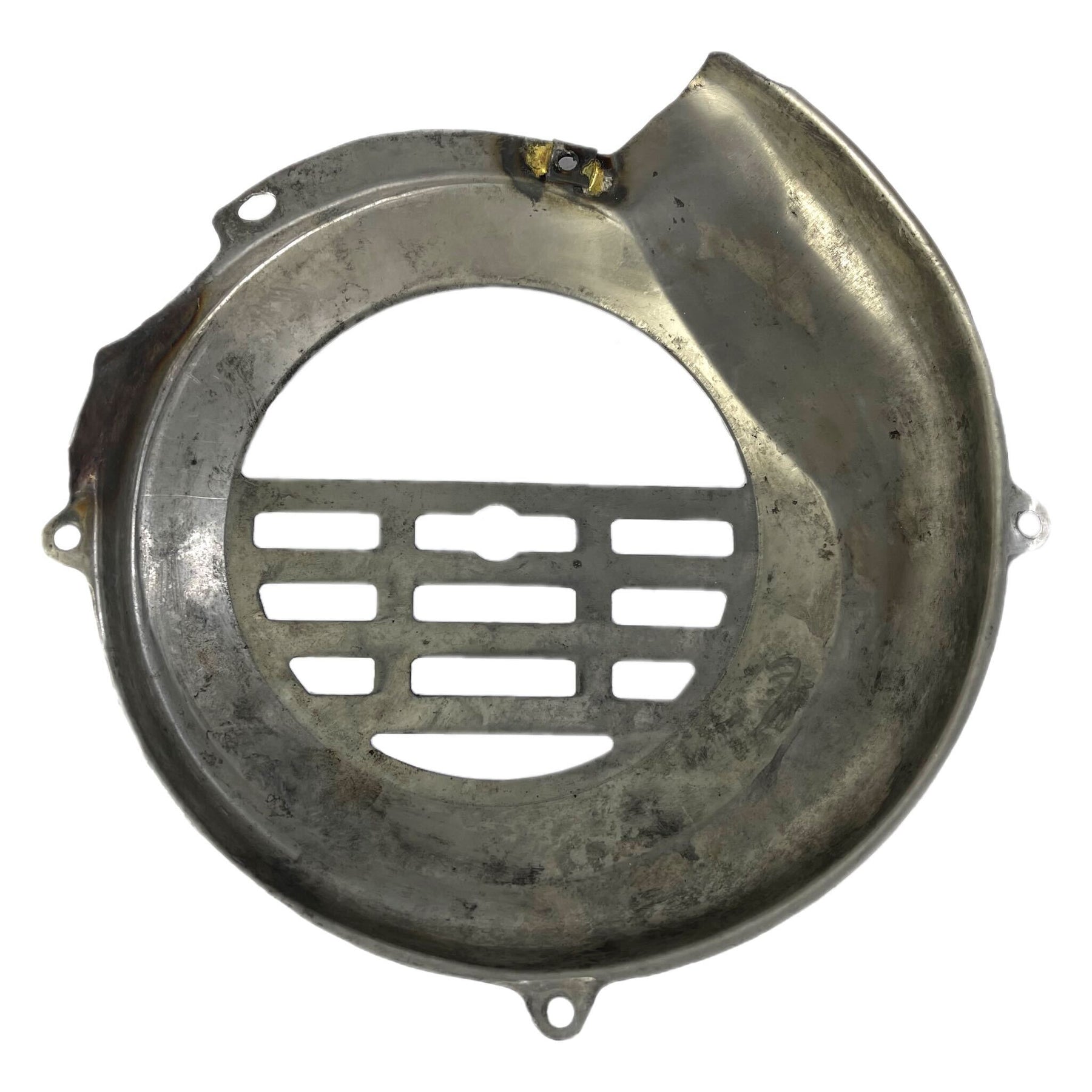 Vespa PK50-125 S/XL V50 V90 V100 Prim ET3 Flywheel Cowling - Stainless Steel