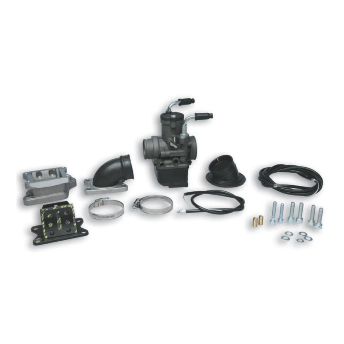 Vespa PX125 Super Sprint VBA VNB T5 Malossi PHBH 30mm  Carburettor and Reed Valve Kit