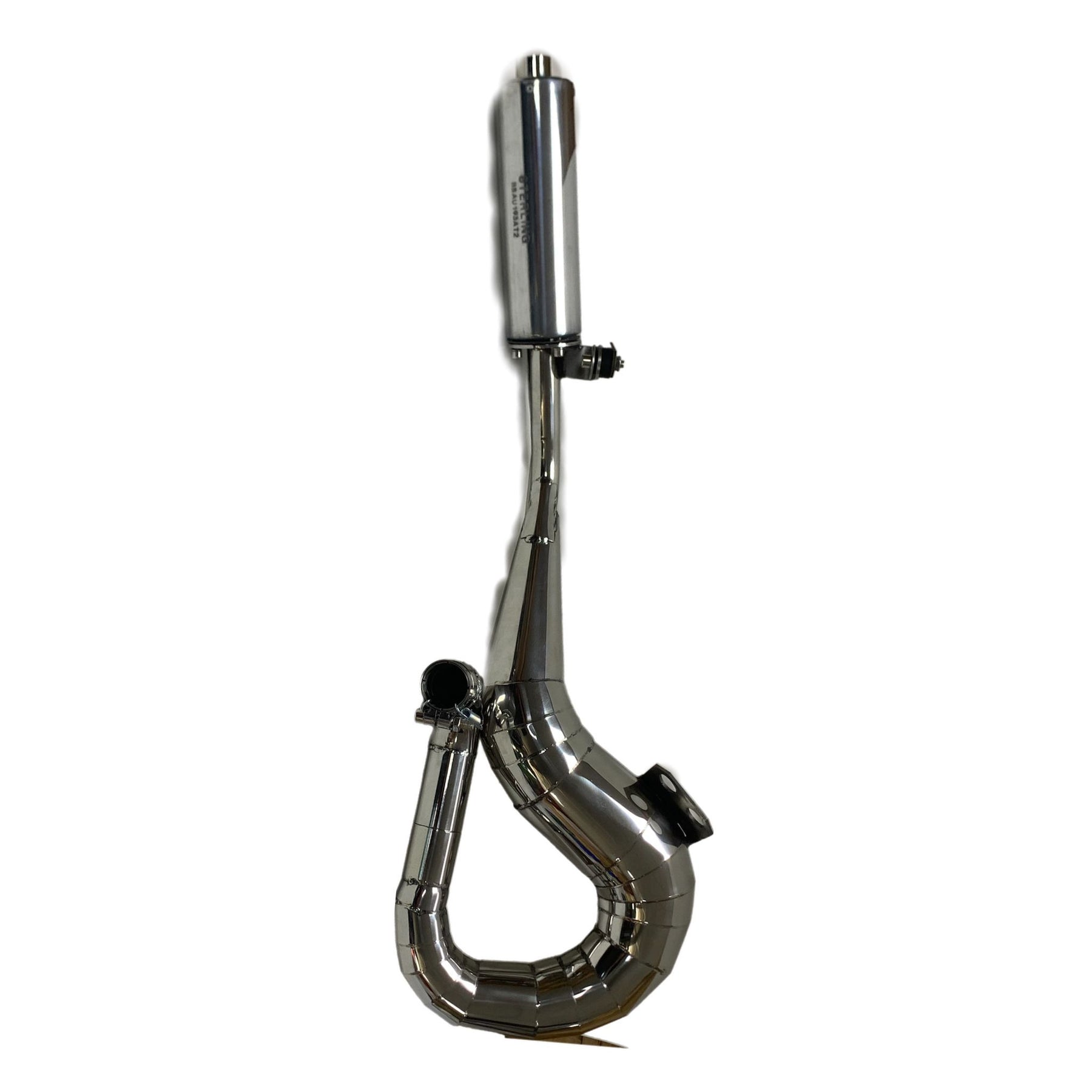 Vespa PX125 150 Sterling Expansion Performance Exhaust - Right Hand - Stainless Steel